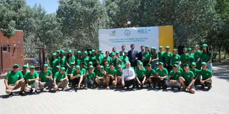 Сырбойылықтар «Таза Қазақстан» акциясына белсенді үлес қосып жатыр