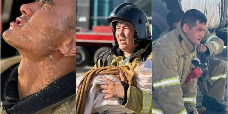 «Адал еңбек осылардікі». Астанада өрт сөндірген құтқарушылар ризашылыққа бөленді