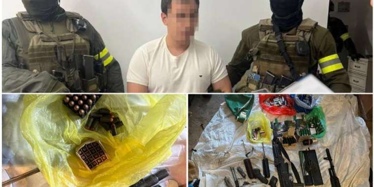 Ақтөбе облысында бір үйден 21 атыс қаруы табылған (ФОТО)