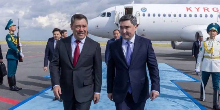 Астанаға Садыр Жапаров келді