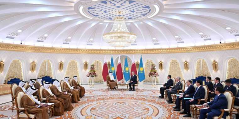 Тоқаев Қатар Мемлекетінің Әмірімен кездесті