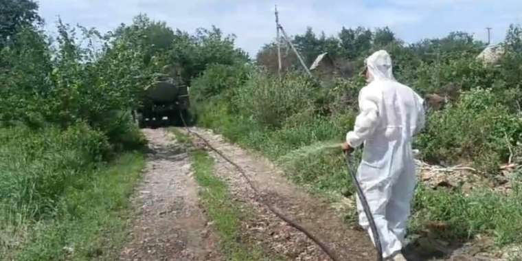 БҚО-да су тасқыны болған аумақтар түгел дезинфекцияланды