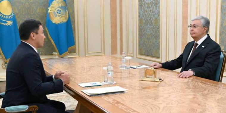 Президент Геннадий Головкинді қабылдады