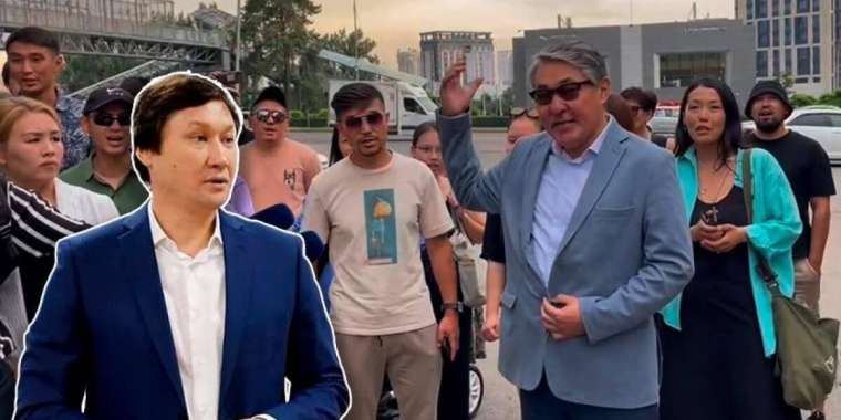 «Қарызға баттық!». Жылға жуық жалақы алмаған «Қазақфильм» қызметкерлері бас көтерді (ВИДЕО)