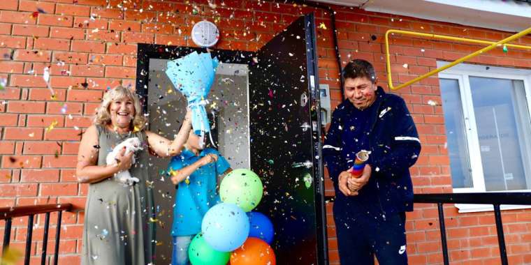 Қостанай облысында су тасқыннан зардап шеккен 57 отбасыға жаңа үй берілді