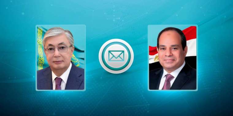 Мемлекет басшысы Мысыр Президентіне құттықтау жеделхатын жолдады