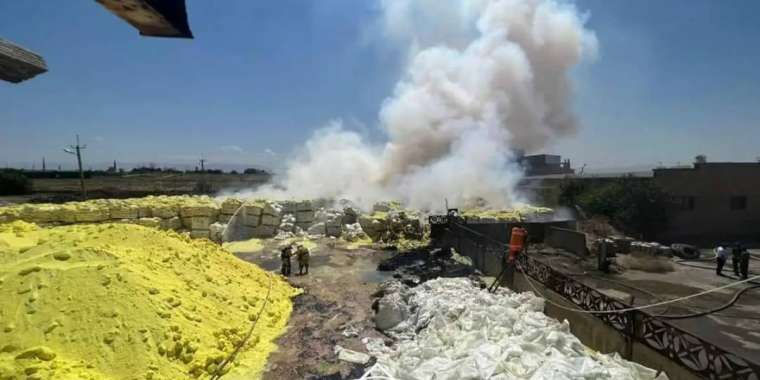 Шымкенттегі өрттен 10 адам зардап шеккен