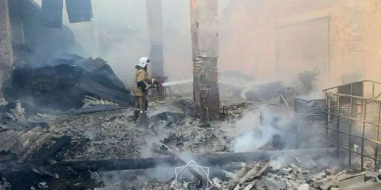 Алматы облысында қойма өртеніп кетті