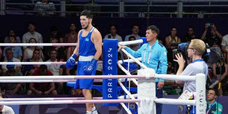 Боксшы Нұрбек Оралбай Олимпиаданың ширек финалына шықты