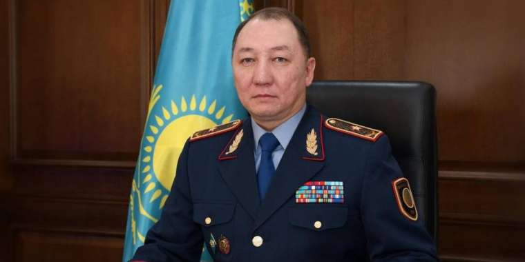 Қызметкерлерін балағаттаған Жамбыл облысы полициясының бастығы қызметінен шеттетілді