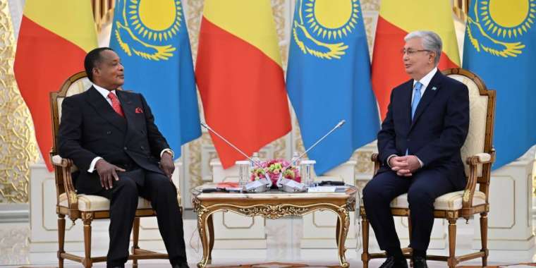 Мемлекет басшысы Конго президентімен шағын құрамда келіссөз жүргізді