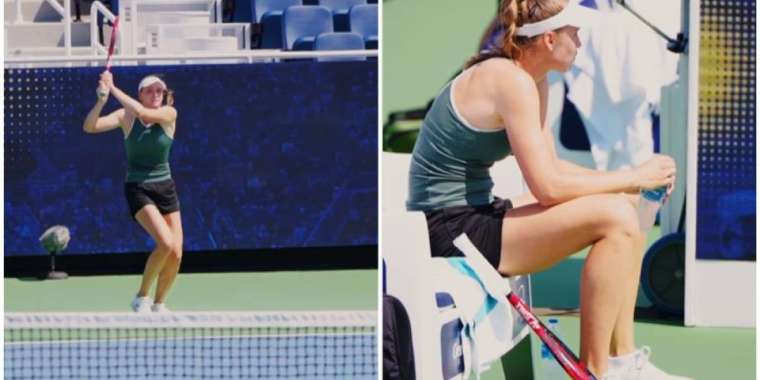 «Ауырып қалған» Елена Рыбакина WTA 1000 турнирінде төбе көрсетті