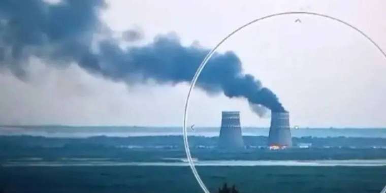 Украина мен Ресей Запарожьедегі АЭС-тен шыққан өрт үшін бір-бірін айыптауда