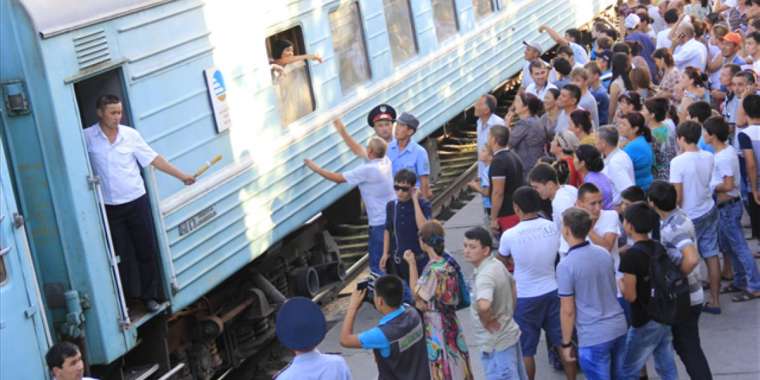 80-нен астам отбасы Шымкенттен солтүстікке көшті