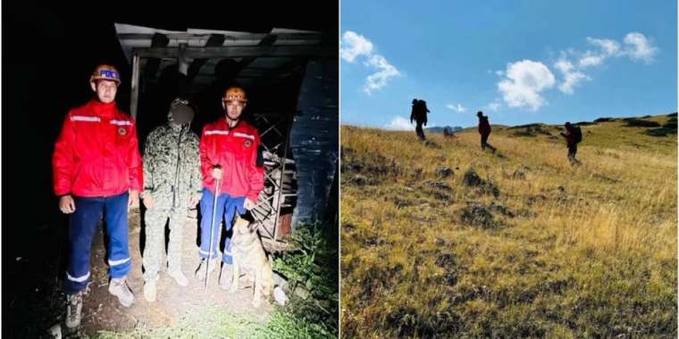 Алматыда құтқарушылар тауда адасқан ер адамды тапты