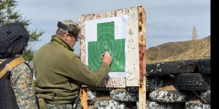 Ұлттық ұлан офицерлері Өскеменде жауынгерлік дайындықтан өтіп жатыр