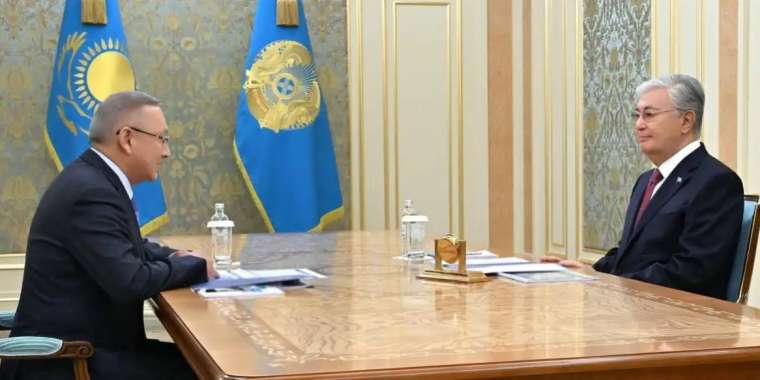 Мемлекет басшысы Жетісу облысының әкімі Бейбіт Исабаевты қабылдады