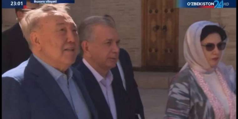 Назарбаев Бұхарада Өзбекстан президенті Мирзиеевпен кездесті
