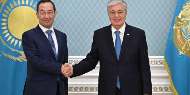 Президент Якутия басшысы Айсен Николаевты қабылдады