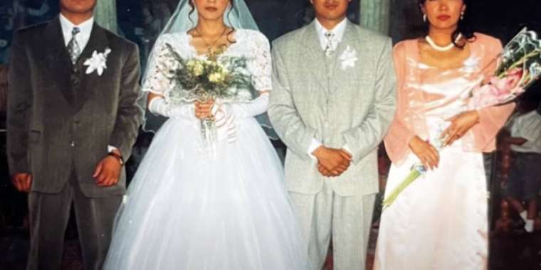 Екінші рет тұрмысқа шыққан Иманбаева мен Әбдіхалықовтың той суреттері жарияланды