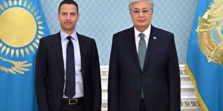 Мемлекет басшысы Glencore компаниясының бас директоры Гэри Нейглді қабылдады