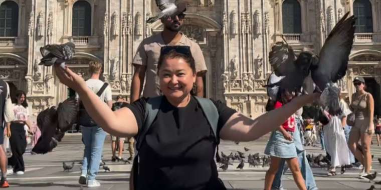 Роза Әлқожа Еуропада саяхаттап жүргенде тосын жағдайға тап болған