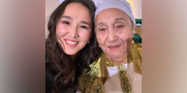 «Қазақ даналығының бейнесі». Желі қолданушылары Димаш Құдайбергеннің әжесіне тамсанып жатыр