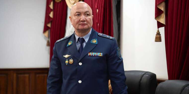 Шымкент полициясының жаңа бастығы тағайындалды