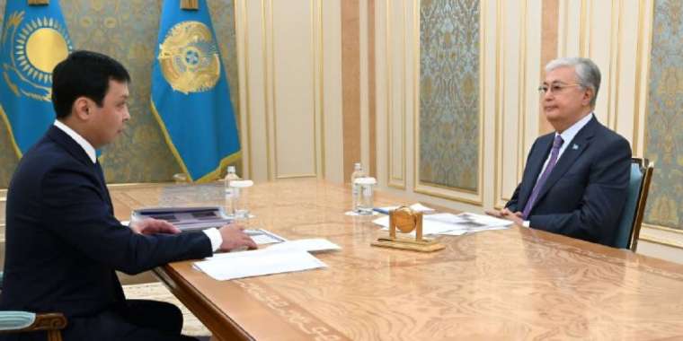 Президент Сыбайлас жемқорлыққа қарсы іс-қимыл агенттігінің төрағасын қабылдады