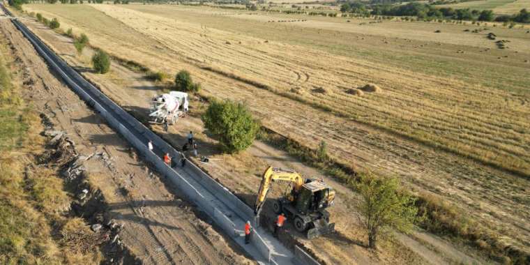 Түркістанда 13 су каналы қайта жөнделіп жатыр