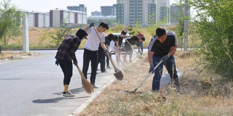 «Таза Қазақстан»: Шымкентте жоғары экологиялық мәдениет қалыптасқан