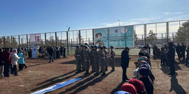 Рахымжан Қошқарбаевтың 100 жылдығы есімі берілген ауылда ерекше аталып өтті