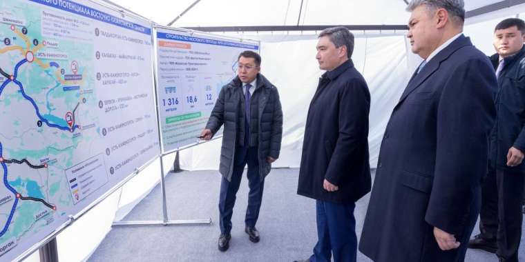 Олжас Бектенов Бұқтырма арқылы өтетін еліміздегі ең ұзын көпірді ашты