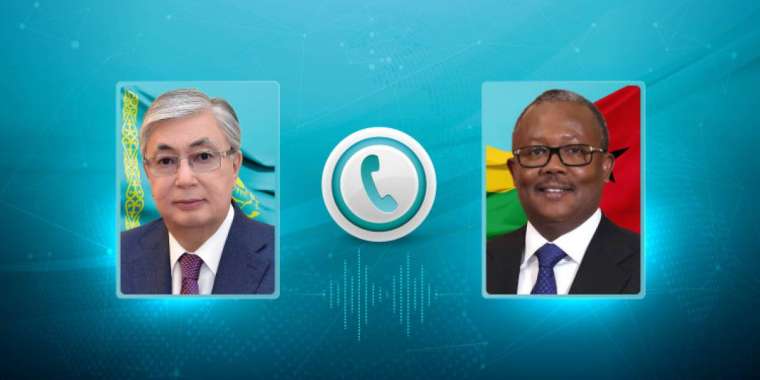 Қасым-Жомарт Тоқаев Гвинея-Бисау Президентімен телефон арқылы сөйлесті