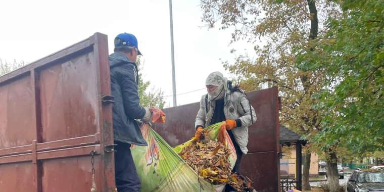 Шымкенттегі ауқымды сенбілікте 8 мың текше метрден астам қоқыс шығарылды