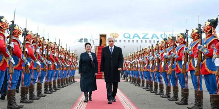 Қасым-Жомарт Тоқаев Моңғолияға мемлекеттік сапармен барды