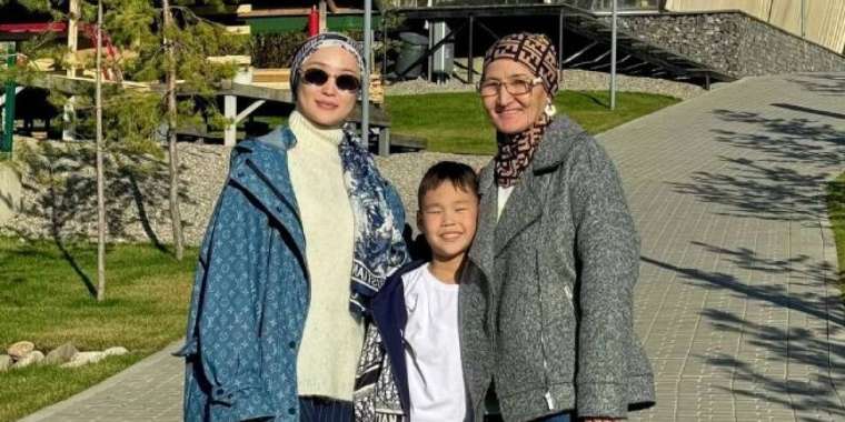 Мөлдір Әуелбекова өсіп қалған балаларын көрсетті