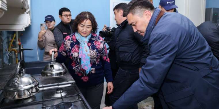 Шымкент газифицирует районы: ещё один жилой массив подключен к природному газу