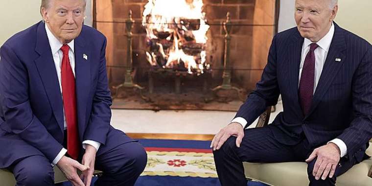 Байден Трампты Ақ үйде қабылдады