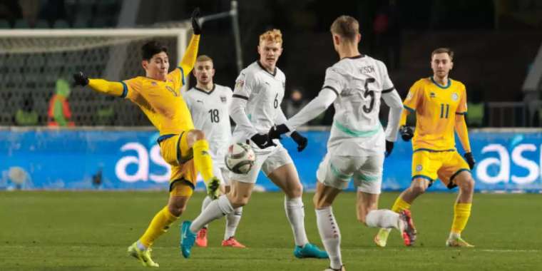 Қазақстан футболшылары өз алаңында Аустриядан жеңілді