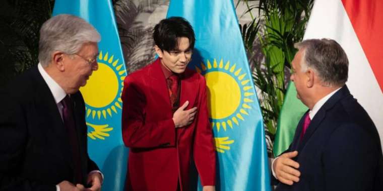 Димаш Құдайберген Мажарстан премьер-министрін тәнті етті