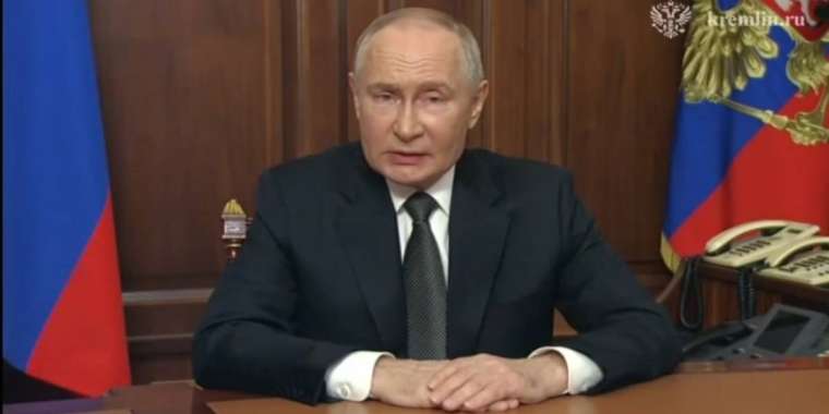 Путин Украинадағы жағдайға қатысты мәлімдеме жасады