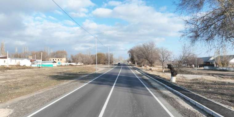 Жетісу облысында «Жаркент-Қорғас» автомобиль жолы жөнделіп, ашылды