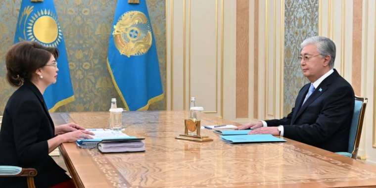 Президент Мәдениет және ақпарат министрін қабылдады