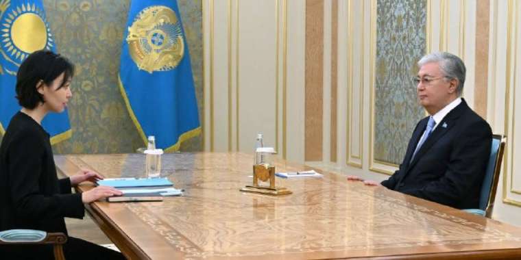 Қасым-Жомарт Тоқаев кеңесшісі Зүлфия Сүлейменованы қабылдады