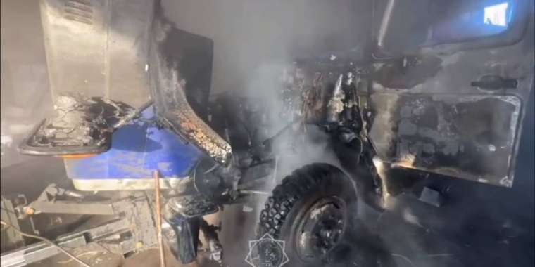 Елордада өрттен 3 адам зардап шекті