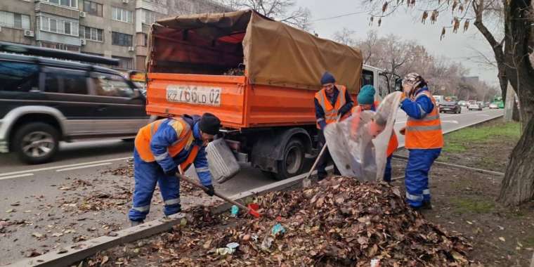 Алматыда көше тазалаудың жаңа жүйесі қолданылмақ