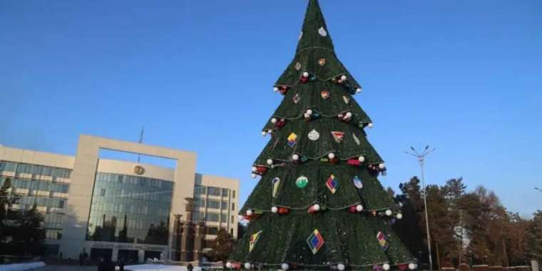 Талдықорған қаласы жаңа жылдық безендіруге 36 млн теңге бөлді