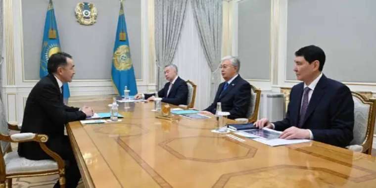 Президент Еуразиялық экономикалық комиссия алқасының төрағасы Бақытжан Сағынтаевты қабылдады