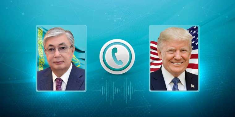 Тоқаев Дональд Трамппен сөйлесті